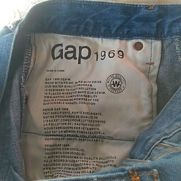 πGap 1969 PreWashed Soft Straight Leg TALL Jeans NWOT ~ size 29 X 34 - Picture 5 of 16